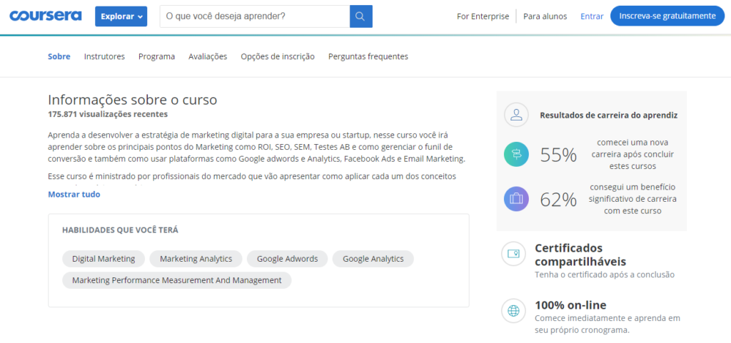 curso de marketing digital com certificado