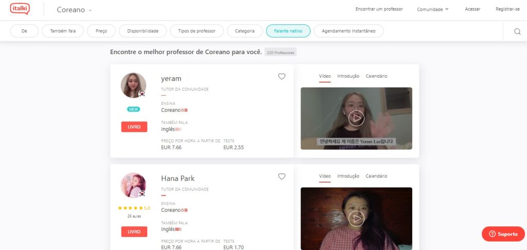 italki cursos online