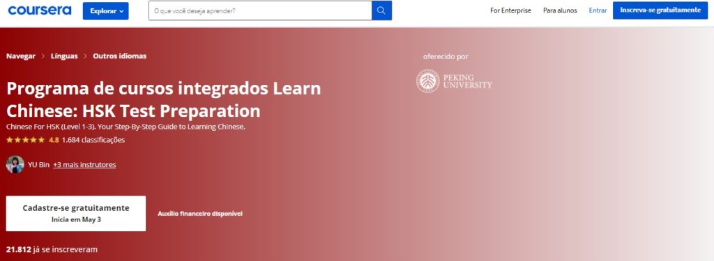 hsk test preparation coursera