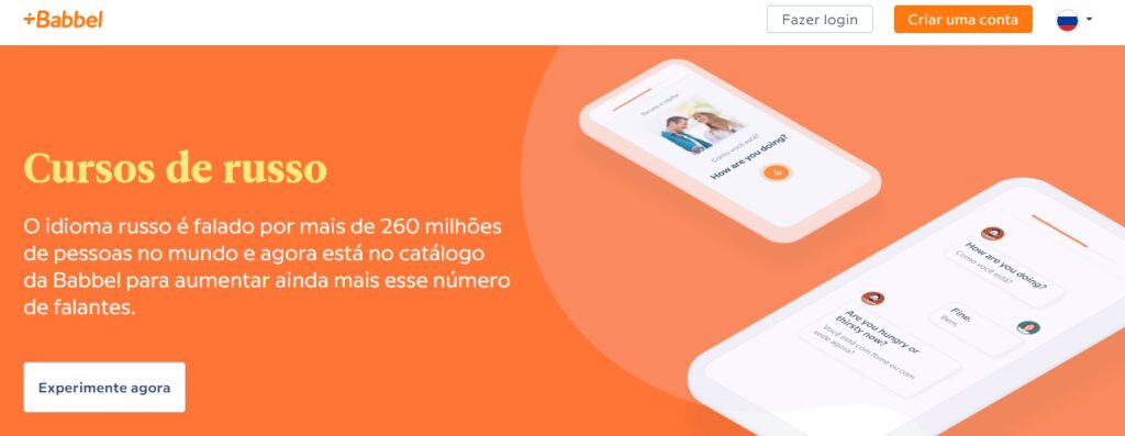 curso online de russo por aplicativo