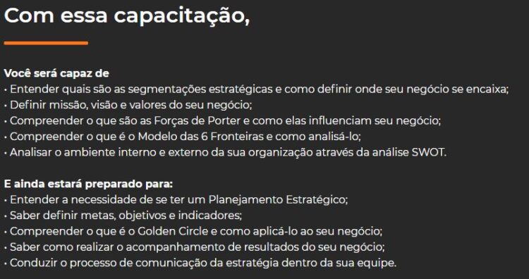 curso de planejamento estratégico
